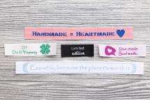 Textiletikett-set 'Favoritbudskap' - Artikelnummer 8511