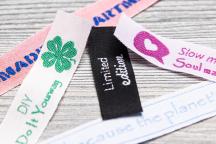 Textiletikett-set 'Favoritbudskap' - Artikelnummer 8511