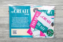 10 vävda etiketter 'reCREATE' - Artikelnummer 8707