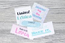Satinera set 'Creative Statements' - Artikelnummer 8804