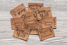 Designerset 'spring love' från Unikati (Konstläder) - Artikelnummer 9102