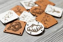 Designerset 'Adventure' patches från Unikati - Artikelnummer 9114