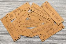 Designeretikett-set FloraPap 'Tiny Joys' by Unikati - Artikelnummer 9129
