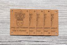 Designeretikettset 'Bloom & Flower' by Unikati - Artikelnummer 9131