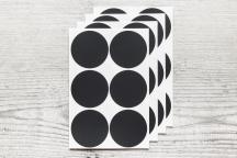 Runda griffeletiketter med stilren design - Artikelnummer 9242