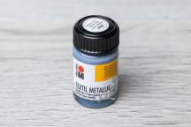 Marabu Textil Metallic 15 ml  (metallic-silver) - Artikelnummer 2512