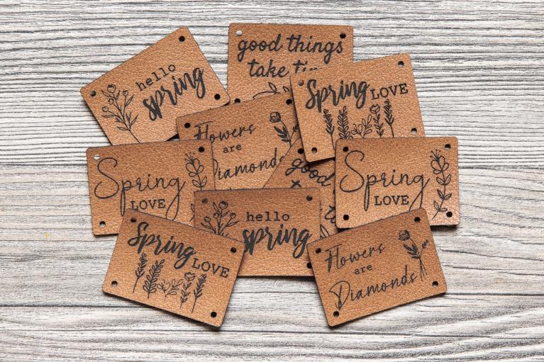 Designerset 'spring love' från Unikati (Konstläder) - Artikelnummer 9102