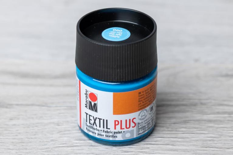 Marabu Textil Plus 50 ml  (ljusblå) - Artikelnummer 2511