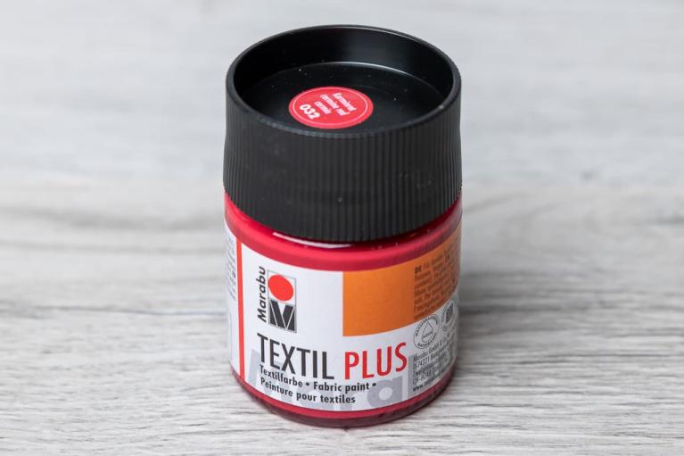 Marabu Textil Plus 50 ml  (karminröd) - Artikelnummer 2511