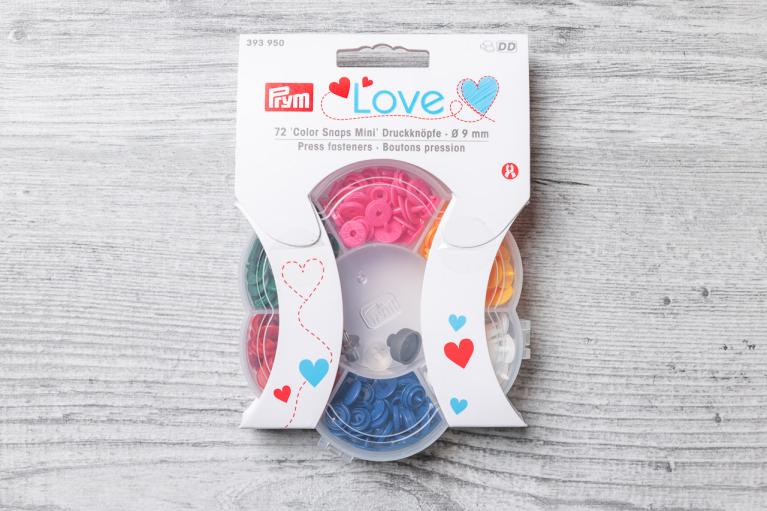 Prym tryckknappar 'Color Snaps Mini' - Artikelnummer 2872